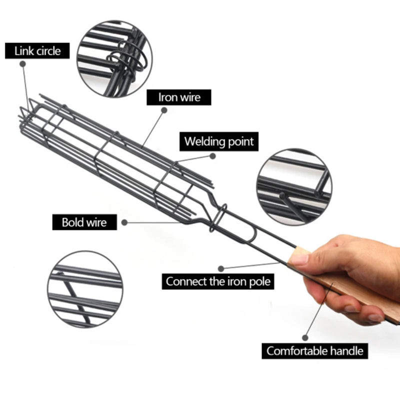 GrillSpin - Control total en cada giro: cocina perfecto sin perder nada en la parrilla