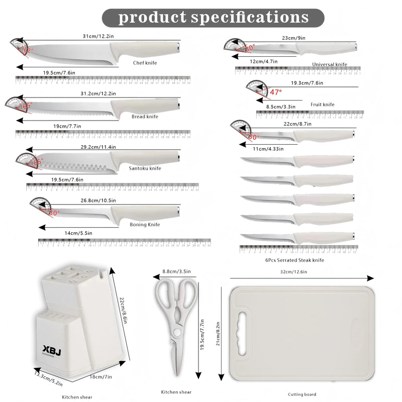 XBJ EdgeMaster Set - Potencia y precisión que transforman tu cocina