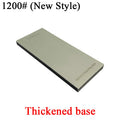New Thickened Non-slip Base Diamond Stone Kitchen Knife Sharpening System Tool 15 Degree Sharpener Whetstone Leather Polishing