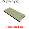 New Thickened Non-slip Base Diamond Stone Kitchen Knife Sharpening System Tool 15 Degree Sharpener Whetstone Leather Polishing