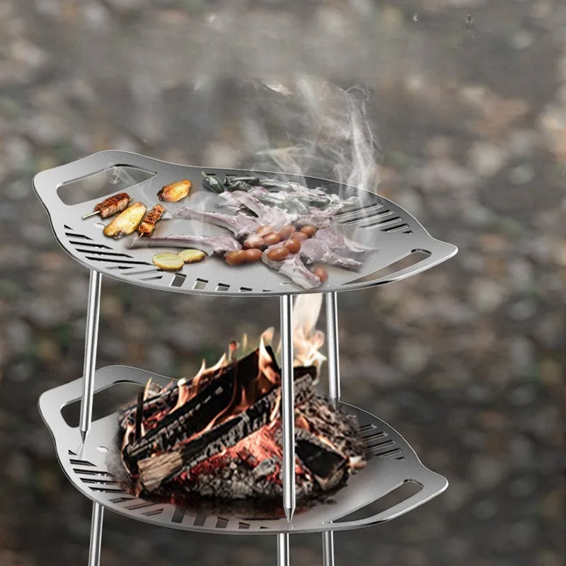 GrillMaster - ¡Convierte tu mesa en una parrilla completa sin humo, sin desorden y con más sabor!