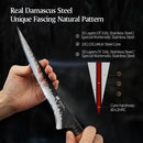 XINZUO DamascoEdge 7.5" - Precisión absoluta con la elegancia del acero Damasco