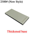 New Thickened Non-slip Base Diamond Stone Kitchen Knife Sharpening System Tool 15 Degree Sharpener Whetstone Leather Polishing