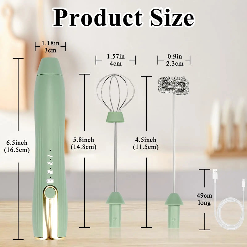 AeroMix - Espuma perfecta al instante para tus bebidas y recetas