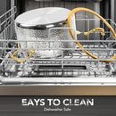 MICHELANGELO Non-stick Stock Pot with Lid  Luxury Hammered Stainless Steel 6 Quart Pot with Golden Handle Induction Stockpot