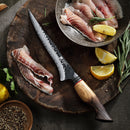 XINZUO DamascoEdge 7.5" - Precisión absoluta con la elegancia del acero Damasco