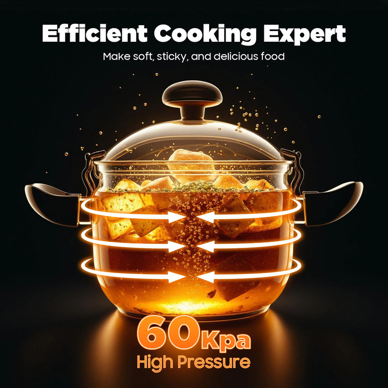 PressureMax - Cocina rápida, saludable y sin complicaciones