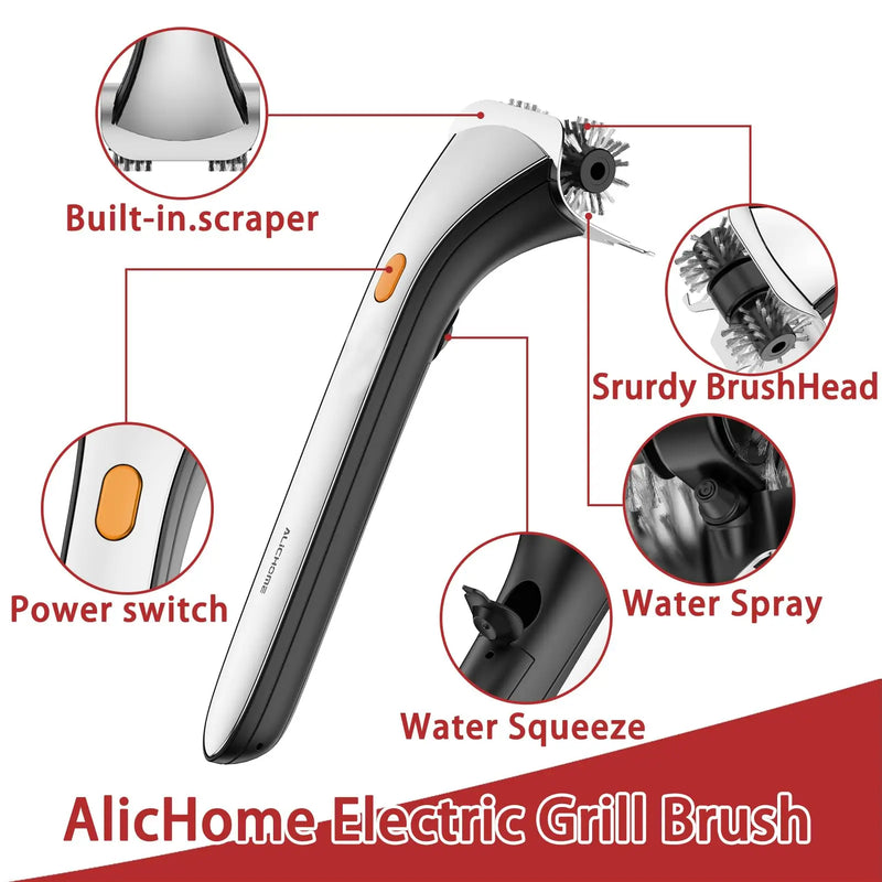 PowerBrush - La limpieza de tu parrilla nunca había sido tan rápida y poderosa