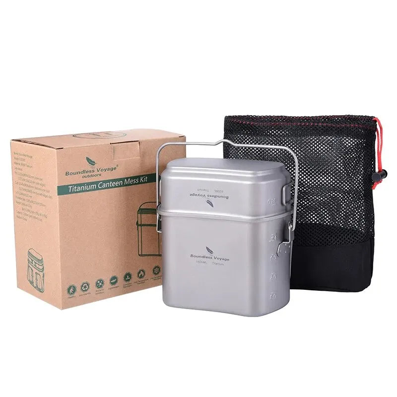 Boundless Voyage TitanForge - Cocina ultraligera para explorar sin límites