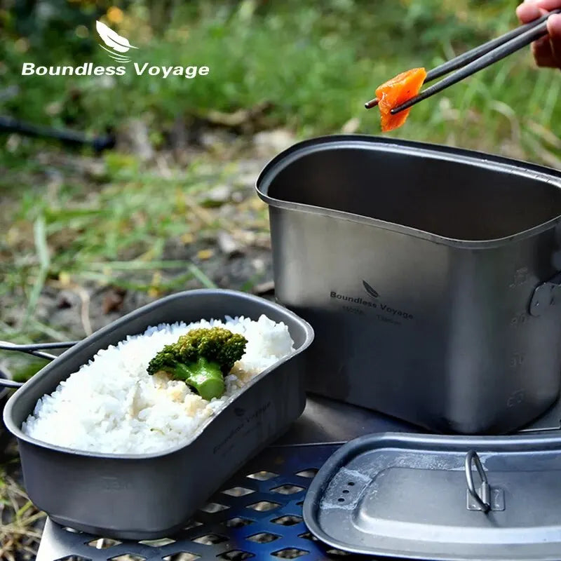 Boundless Voyage TitanForge - Cocina ultraligera para explorar sin límites