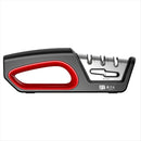 4-in-1 Knife & Scissors Sharpener, Professional Tool to Restore & Polish Blades, Ergonomic Non-Slip Grip, Kitchen Sharpening Kit