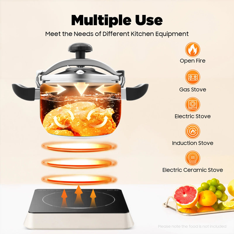 PressureMax - Cocina rápida, saludable y sin complicaciones