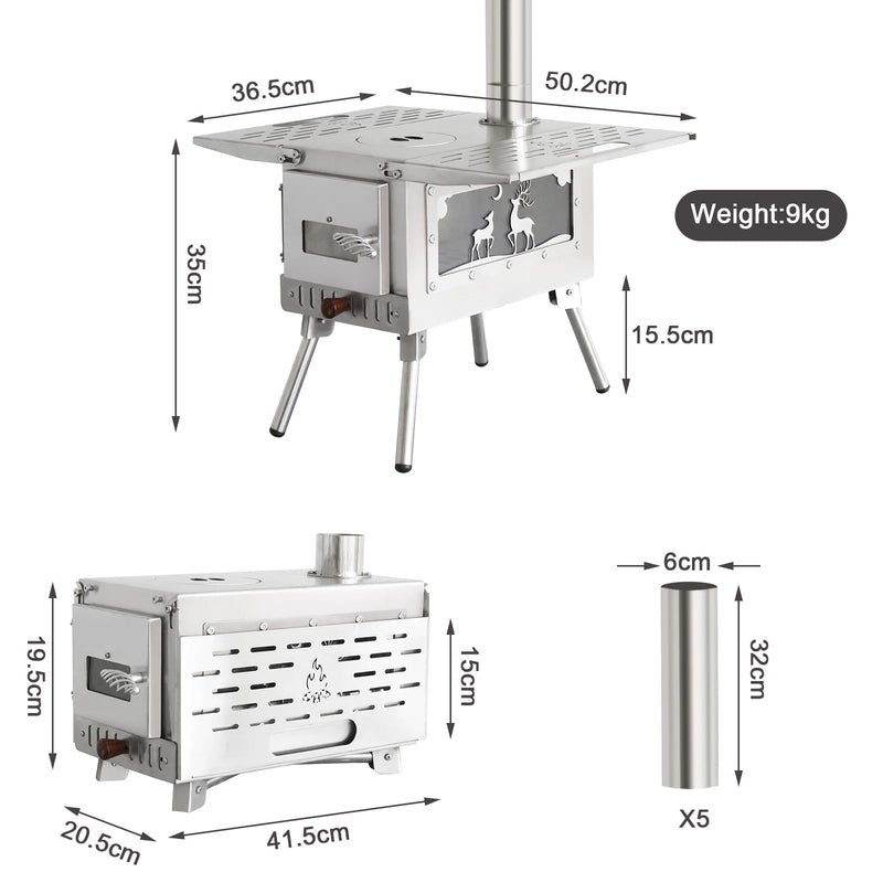 BlazeFold – potencia portátil para cocinar donde quieras