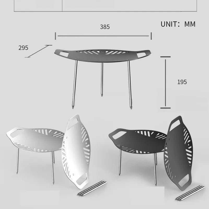 GrillMaster - ¡Convierte tu mesa en una parrilla completa sin humo, sin desorden y con más sabor!
