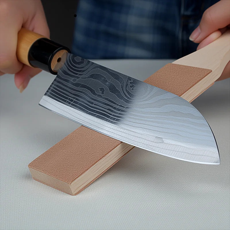 Rolling Knife Sharpener Magnetic Knife Holder Diamond Sharpening Stone with15and20 Degrees Angle Roller Kitchen Accessory set